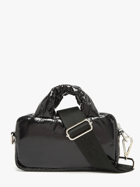 Cross Body Tas Glossy Gerecycleerd Polyester Wouf Zwart glossy BM250023 ander zicht 3