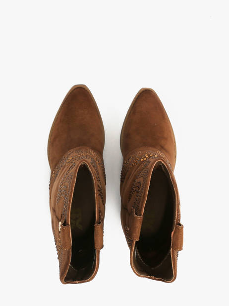 Santiago Laarzen Xti Bruin women 144467 ander zicht 3