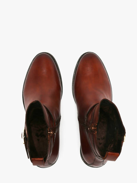 Enkellaarsjes Met Hak Uit Leder Tt. bagatt Bruin women 41006300 ander zicht 3