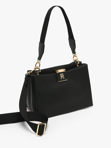 Schoudertas Th Her Tommy hilfiger Zwart th her AW17722 ander zicht 1
