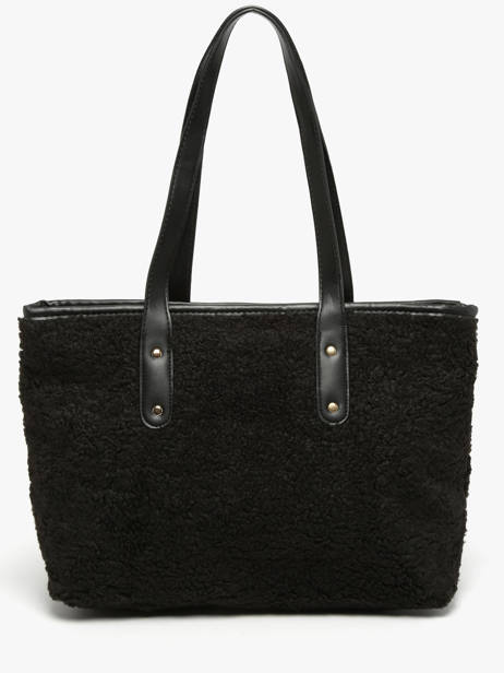 Schoudertas Polaire Miniprix Zwart polaire S031 ander zicht 3