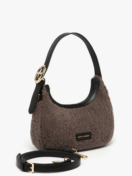 Schoudertas Sherpa David jones Zwart sherpa CM7668 ander zicht 2