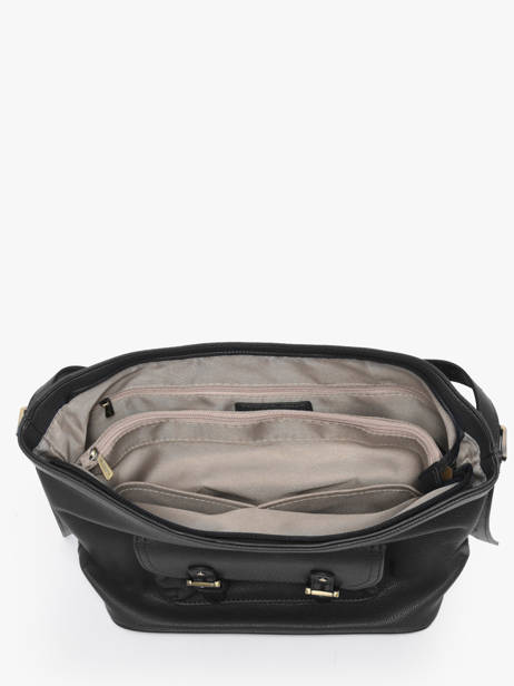 Schoudertas Ronda Hexagona Zwart ronda 3880232 ander zicht 2