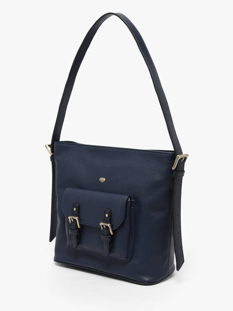 Schoudertas Ronda Hexagona Blauw ronda 3880232 ander zicht 2