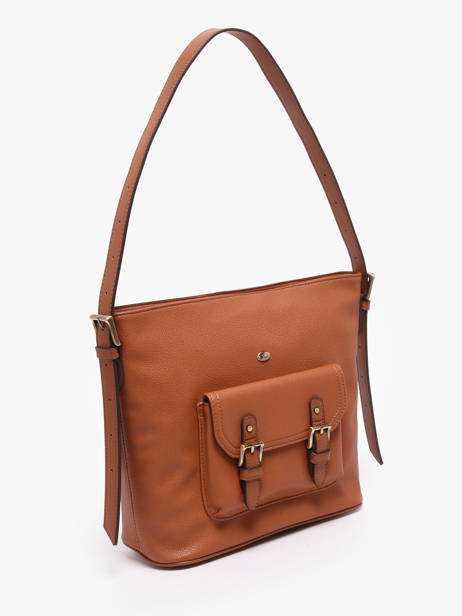 Schoudertas Ronda Hexagona Oranje ronda 3880232 ander zicht 2