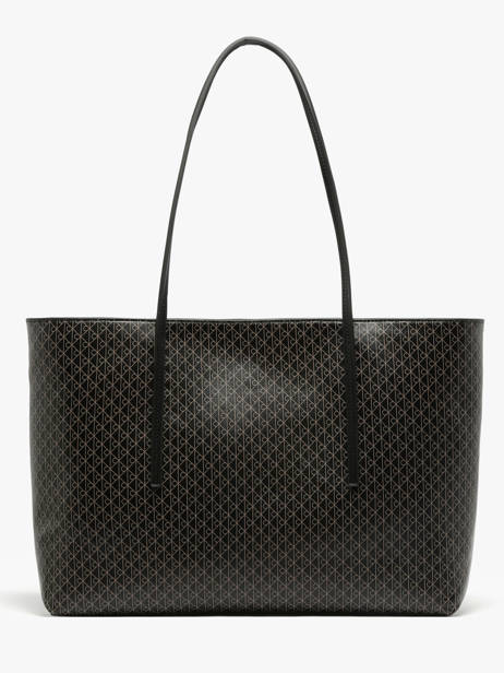 Schoudertas Coated Emblem Calvin klein jeans Zwart coated emblem 4F3266G