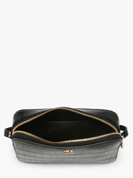 Cross Body Tas Croc Embossed Mono Calvin klein jeans Zwart croc embossed mono 4F3285G ander zicht 2