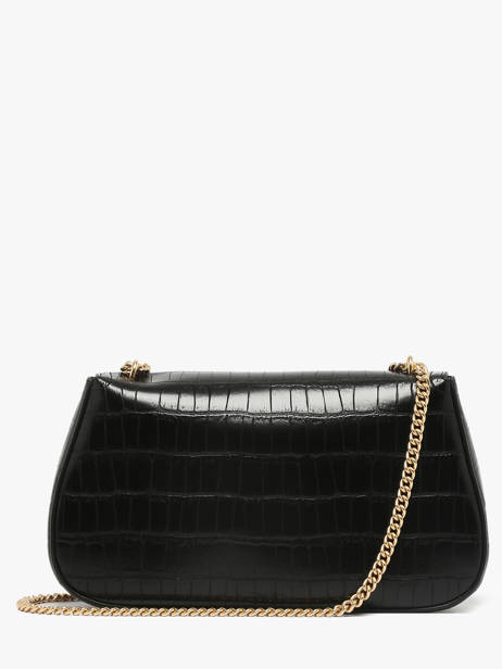 Cross Body Tas Croc Embossed Mono Calvin klein jeans Zwart croc embossed mono 4F3284G ander zicht 3