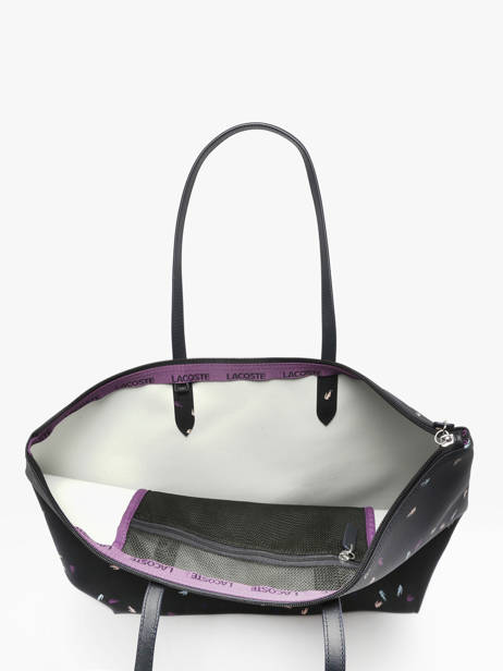 Schoudertas A4 Formaat Holiday Lacoste Blauw holiday NF5141HN ander zicht 2