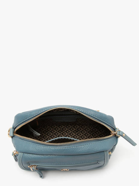 Cross Body Tas Zip Lulu castagnette Blauw zip ZAER ander zicht 3