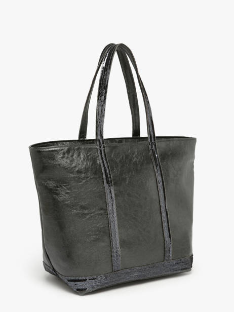 Schoudertas Cabas Vanessa bruno Zwart cabas 20V40409 ander zicht 2