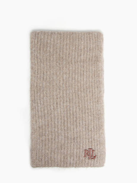 Sjaal Lauren ralph lauren Beige textile 54P04469