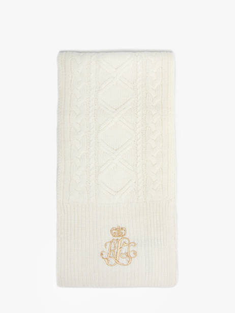 Sjaal Lauren ralph lauren Beige textile 54P04467