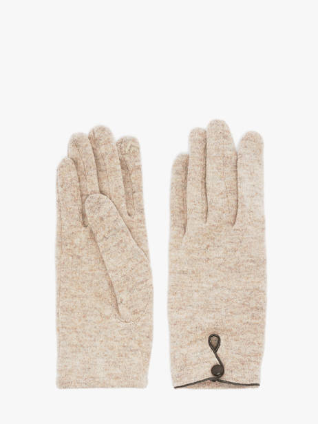 Handschoenen Isotoner Beige women gloves 85357
