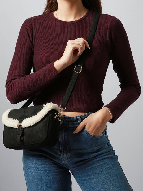 Cross Body Tas Norilsk Miniprix Zwart norilsk S026 ander zicht 1