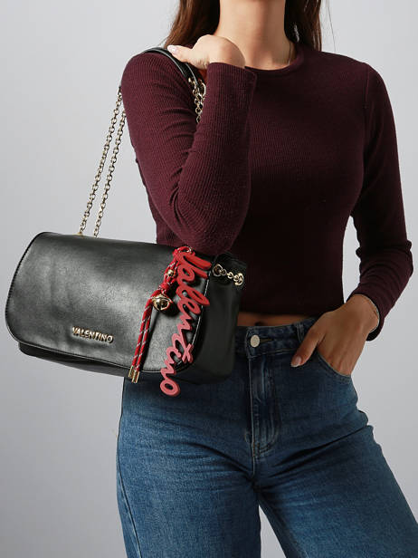 Cross Body Tas Winter Re Valentino Zwart winter re VBS9I009 ander zicht 1
