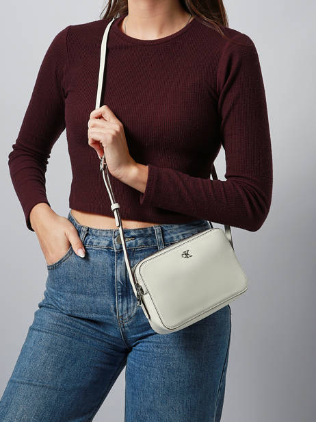 Cross Body Tas Hardware Monogram Calvin klein jeans Wit hardware monogram 4F3173G ander zicht 1