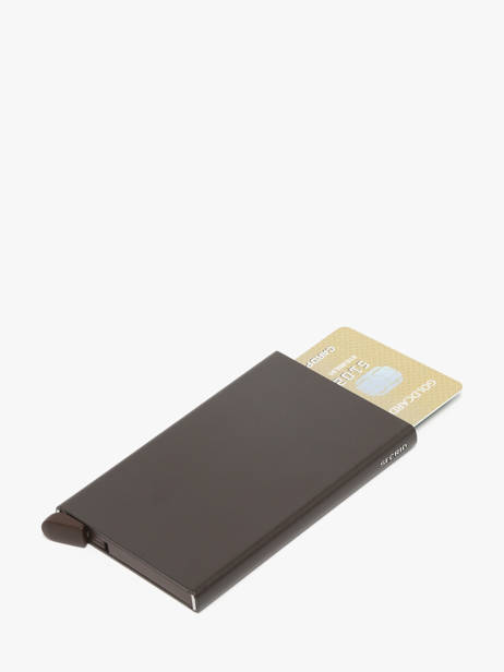 Kaarthouder Secrid Bruin powder CP ander zicht 1