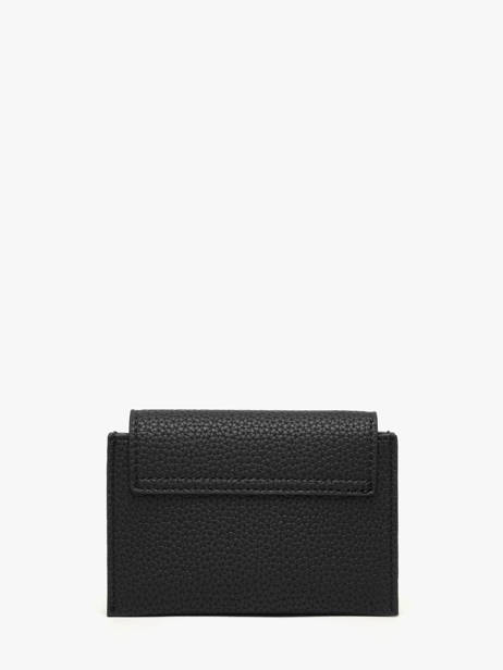 Portemonnee Lancaster Zwart maya double kba 10 ander zicht 2