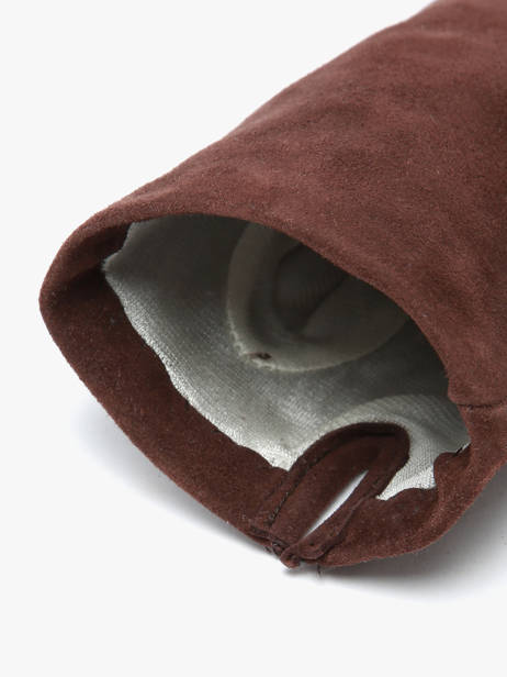 Handschoenen Omega Bruin women gloves S ander zicht 1