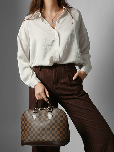 Handtas Second Life Louis vuitton Bruin second life 1553881 ander zicht 1