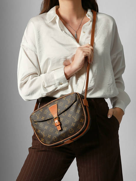 Cross Body Tas Second Life Louis vuitton Bruin second life 1553890 ander zicht 1