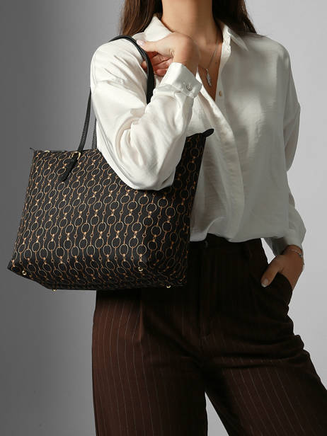 Schoudertas S Keaton 26 Nylon Lauren ralph lauren Zwart chadwick 31916737 ander zicht 1