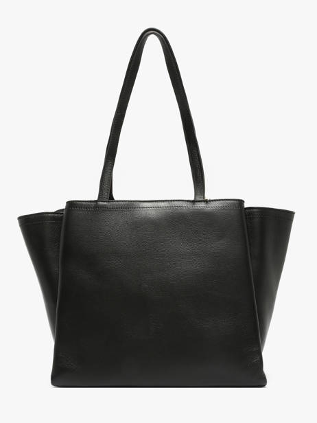 Schoudertas Helena Leder Francinel Zwart helena 22947 ander zicht 3