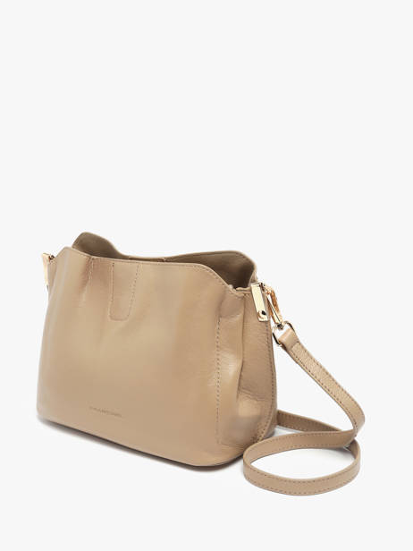 Cross Body Tas Helena Leder Francinel Beige helena 22944 ander zicht 1