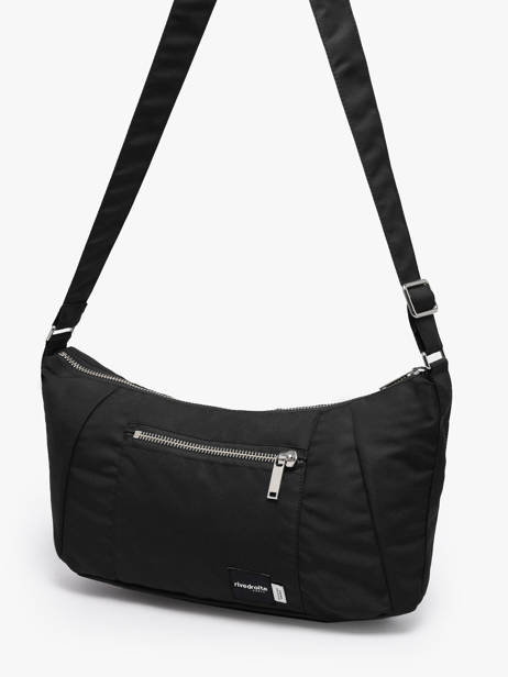Cross Body Tas Rivedroite Zwart reborn MCHARREB ander zicht 1