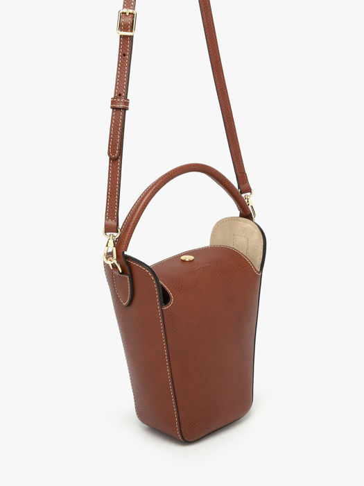 Longchamp Epure Cross bodytas Bruin