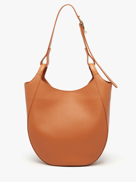 Longchamp Le foulonné Schoudertas Oranje
