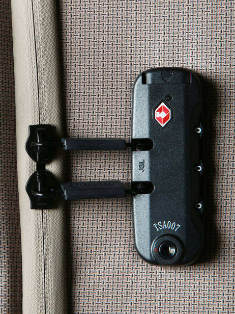 Reistas Op Wieltjes Urban Track American tourister Beige urban track MD1203 ander zicht 1