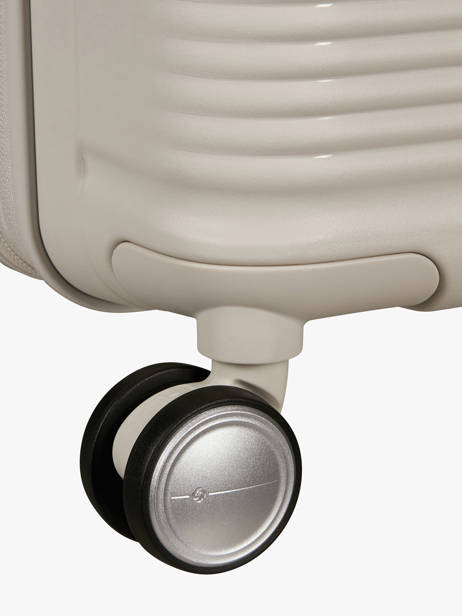 Uitbreidbare Harde Reiskoffer Paralux Hs Samsonite Beige paralux hs 156525 ander zicht 3