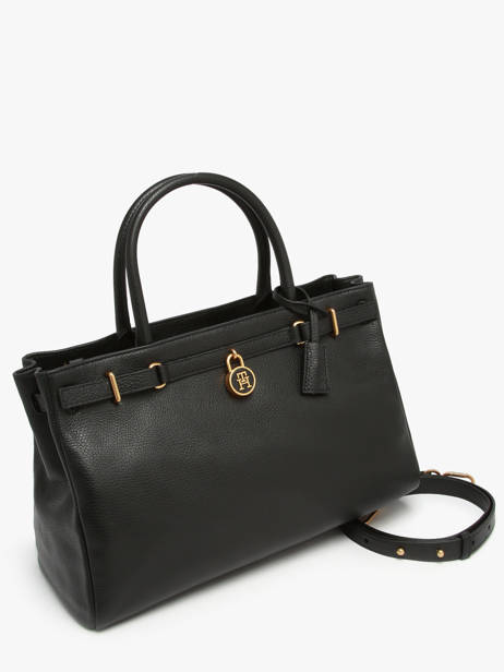 Cross Body Tas American Icon Leder Tommy hilfiger Zwart american icon AW17925 ander zicht 1