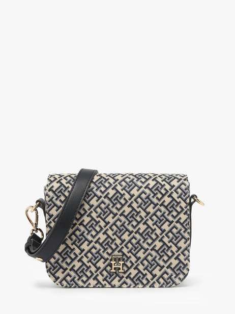 Schoudertassen Th Jacquard Polyurethaan Tommy hilfiger Blauw th jacquard AW17447