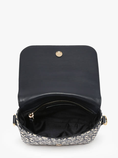 Schoudertassen Th Jacquard Polyurethaan Tommy hilfiger Blauw th jacquard AW17447 ander zicht 2