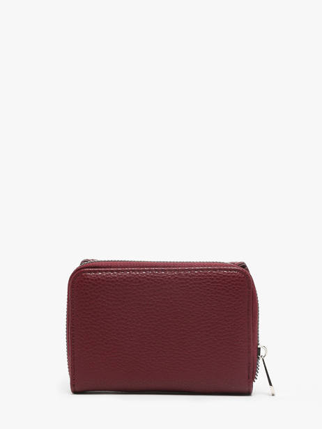 Portemonnee Classic Miniprix Rood grained H6012 ander zicht 3