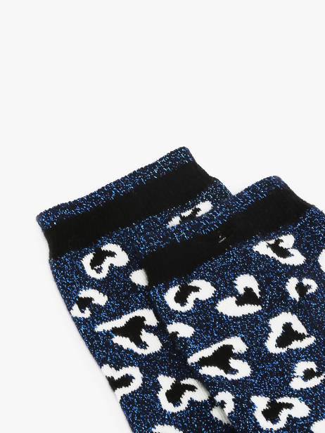 Sokken Cabaia Blauw socks women SON ander zicht 1