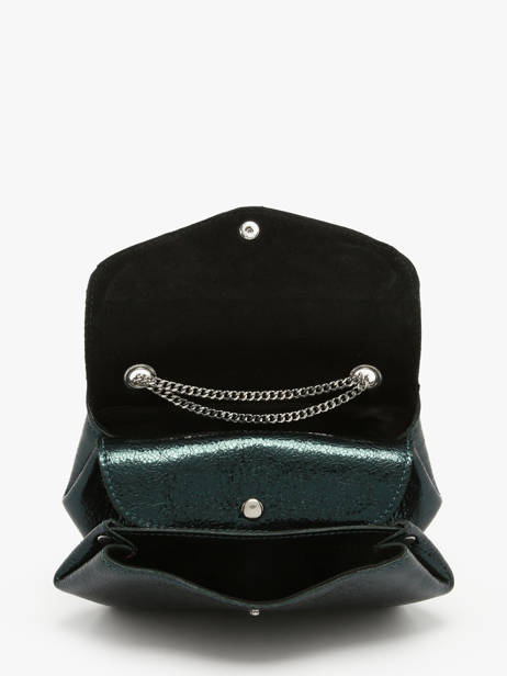 Cross Body Tas Minuit Leder Paul marius Groen minuit GUSTPMIN ander zicht 2