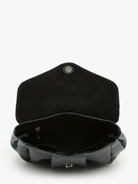 Cross Body Tas Minuit Leder Paul marius Groen minuit SUZOMMIN ander zicht 2