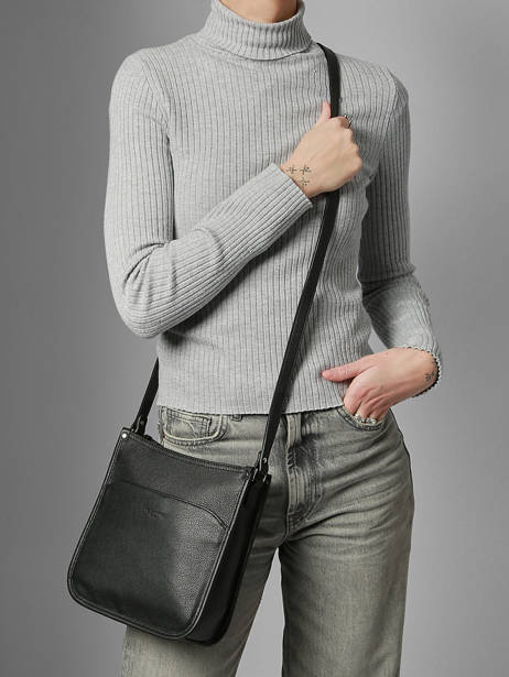 Cross Body Tas Confort Leder Hexagona Zwart confort 466120 ander zicht 1