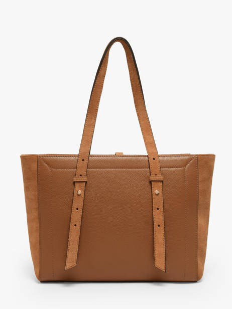 Schoudertas Altesse Suede Leder Etrier Bruin altesse suede EASU088S ander zicht 4