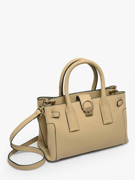 Handtas S Equestre Leder Etrier Beige equestre EEQT142S ander zicht 2