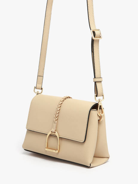 Cross Body Tas S Torsade Leder Etrier Beige torsade ETOS169S ander zicht 2