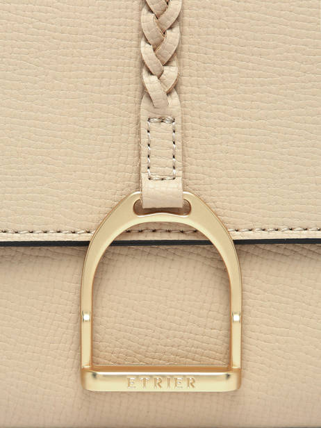 Cross Body Tas S Torsade Leder Etrier Beige torsade ETOS169S ander zicht 5