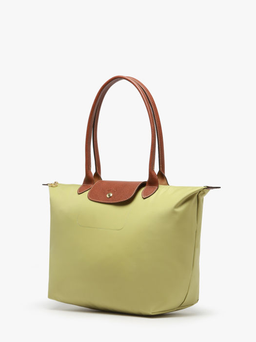 Longchamp Le pliage original Schoudertas Groen