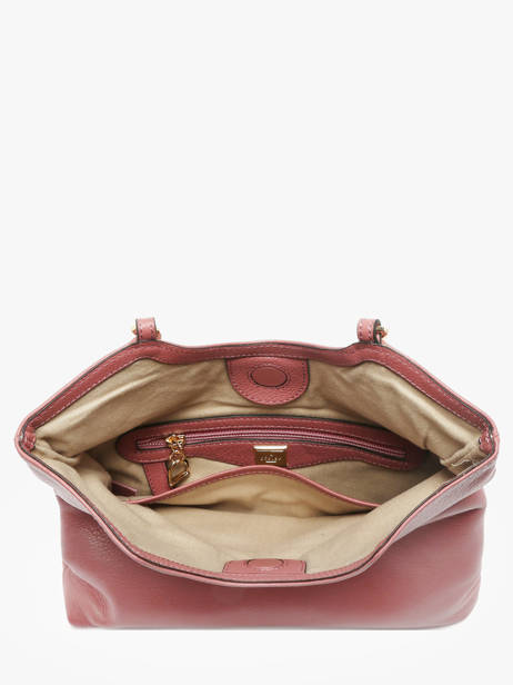 Cross Body Tas Tradition Leder Etrier Roze tradition ETRA189M ander zicht 4