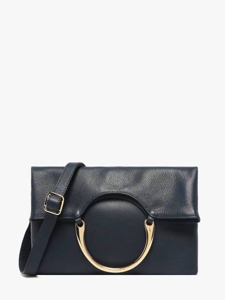 Cross Body Tas Tradition Leder Etrier Blauw tradition ETRA189M