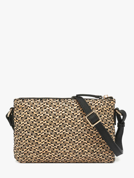 Cross Body Tas Camargue Leder Etrier Zwart camargue ECAM0141 ander zicht 4